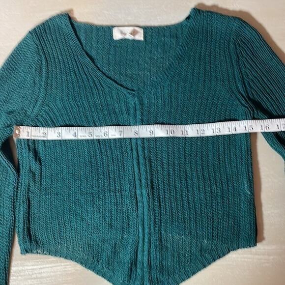 Becool cropped front tie sweater - Picture 4 of 6